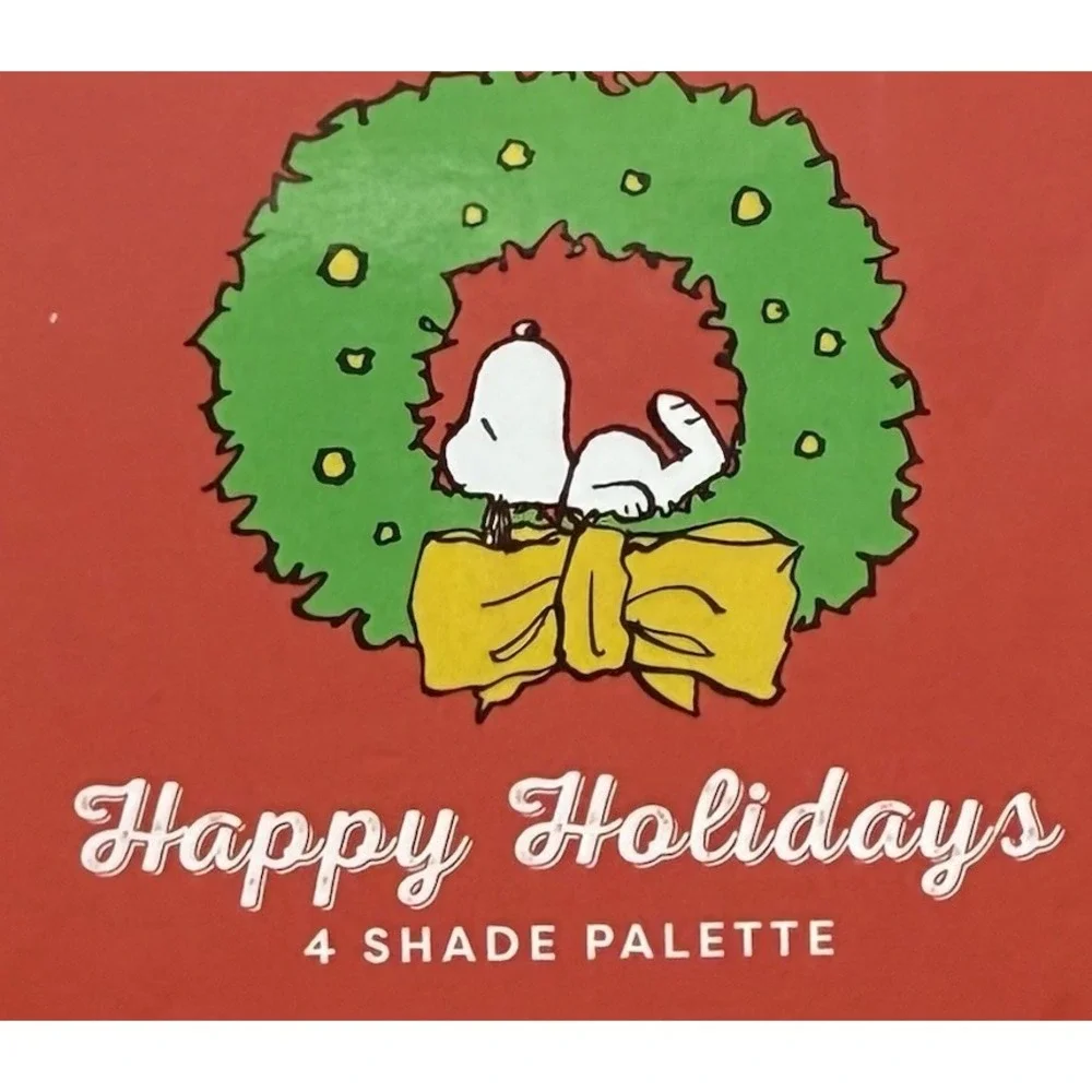 New X Profusion Cosmetics Peanuts 4 Shade Pallette‎ Eye Make-Up Happy Holidays